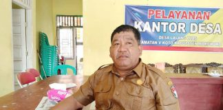 Demi Membantu Ekonomi Warganya.Pemdes Lalang Luas Salurkan BLt-DD Tahap Pertama